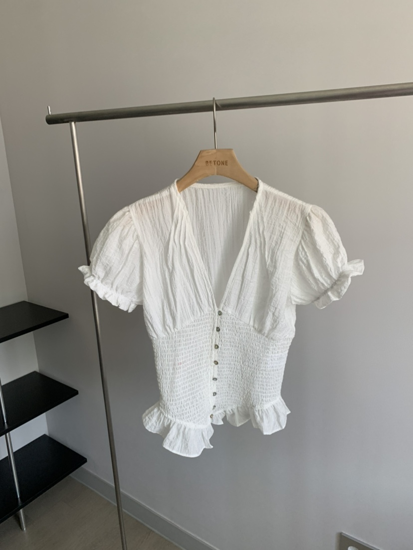 BETONE韓國直郵實拍女士新款職業熱賣休閑時尚襯衫蕾絲衫BETONE襯衫/蕾絲衫圖色1