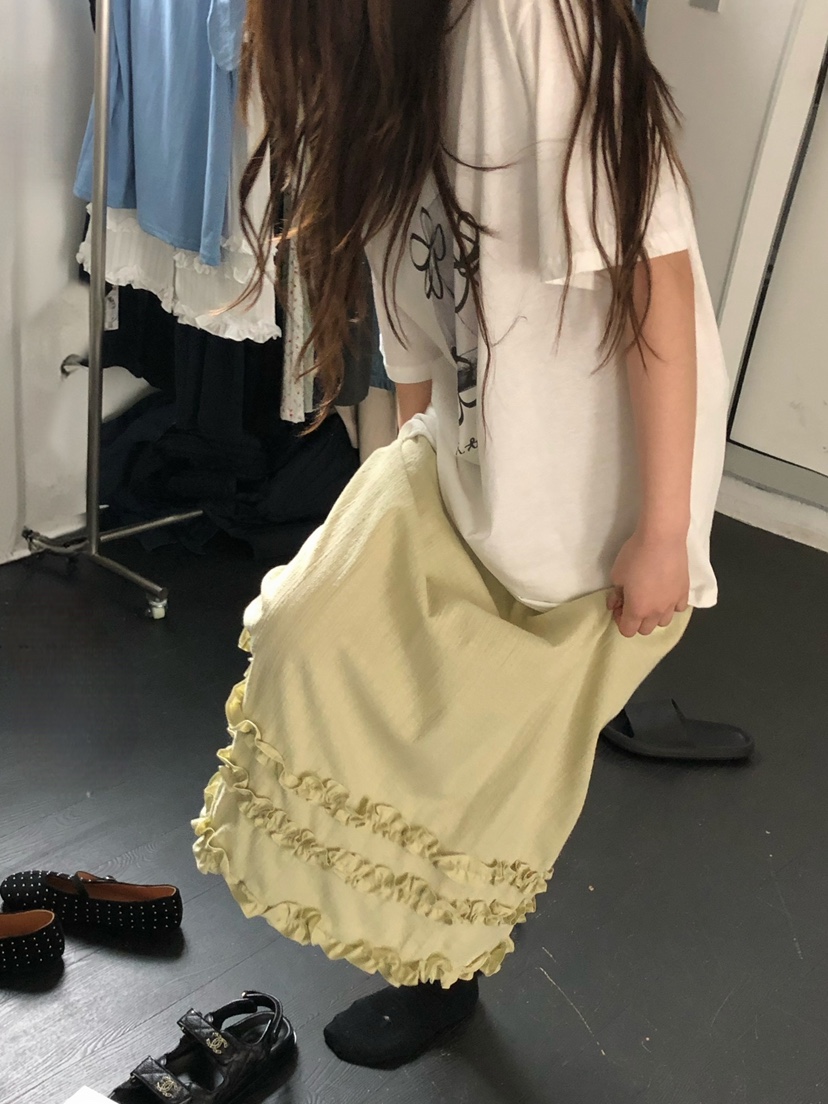 ONDO-P韓國直郵實拍女裝新款26夏季人氣職業熱賣時尚長裙ONDO-P長裙