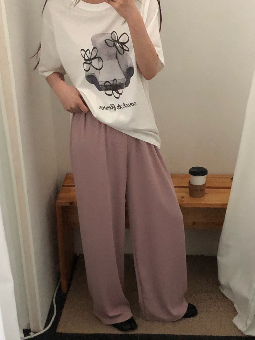 ONDO-P韓國直郵實拍女裝新款熱賣人氣26春夏休閑26夏季休閑褲ONDO-P休閑褲