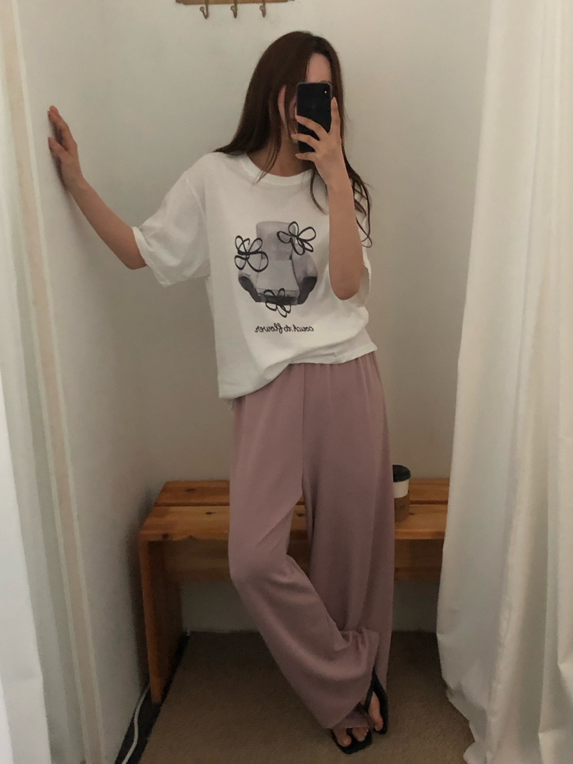 ONDO-P韓國直郵實拍女裝新款熱賣人氣26春夏休閑26夏季休閑褲ONDO-P休閑褲