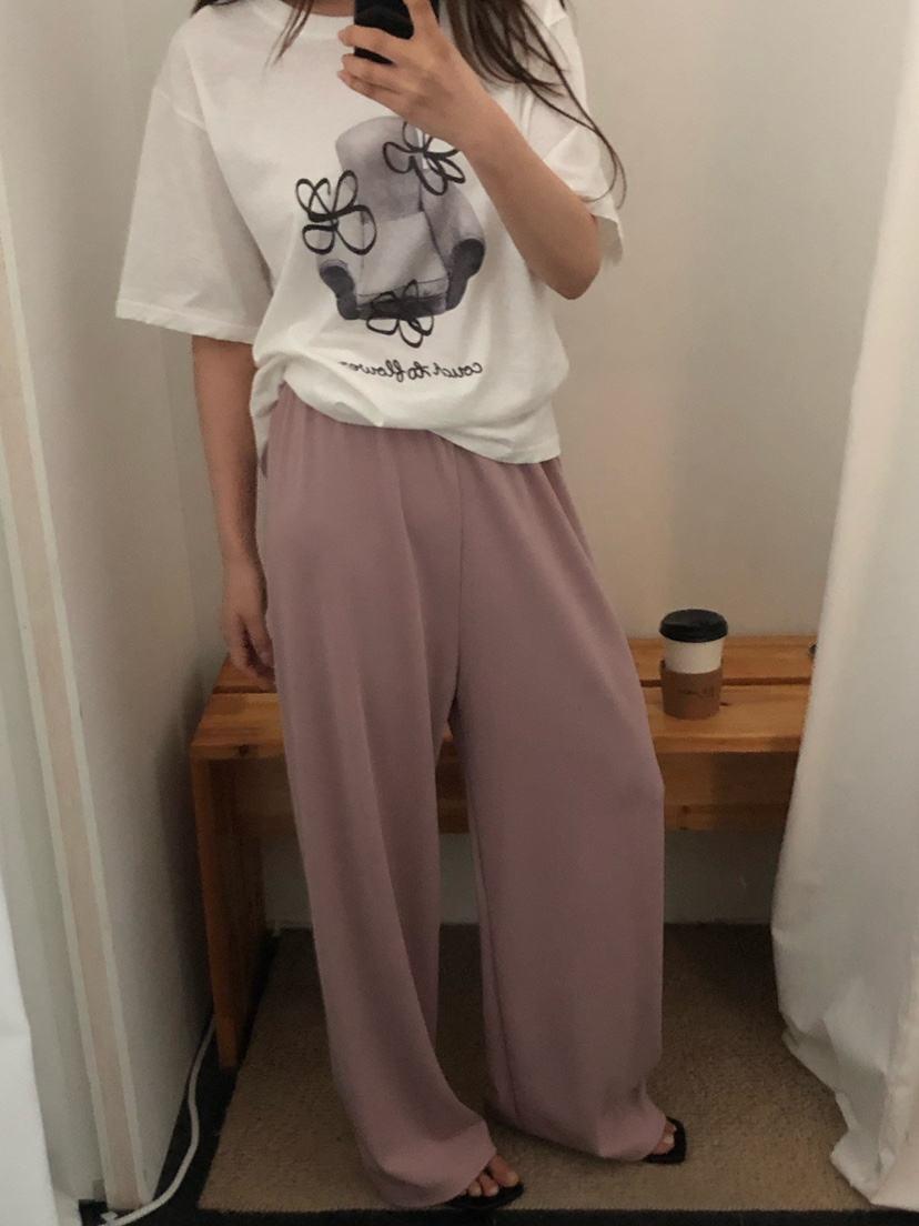 ONDO-P韓國直郵實拍女裝新款熱賣人氣26春夏休閑26夏季休閑褲ONDO-P休閑褲