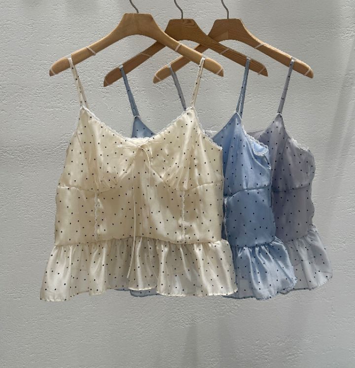 CRONG韓國代購女士新品26春夏人氣推薦休閑熱賣職業吊帶背心CRONG吊帶/背心