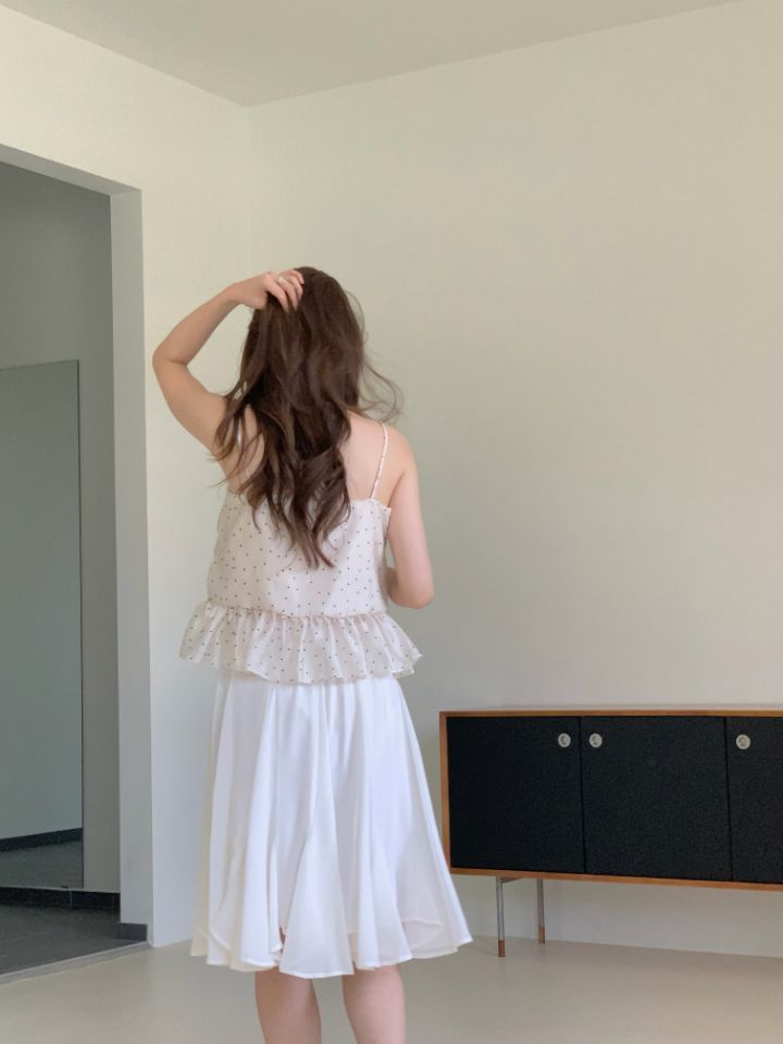 CRONG韓國代購女士新品26春夏人氣推薦休閑熱賣職業吊帶背心CRONG吊帶/背心