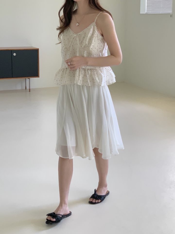 CRONG韓國代購女士新品26春夏人氣推薦休閑熱賣職業吊帶背心CRONG吊帶/背心