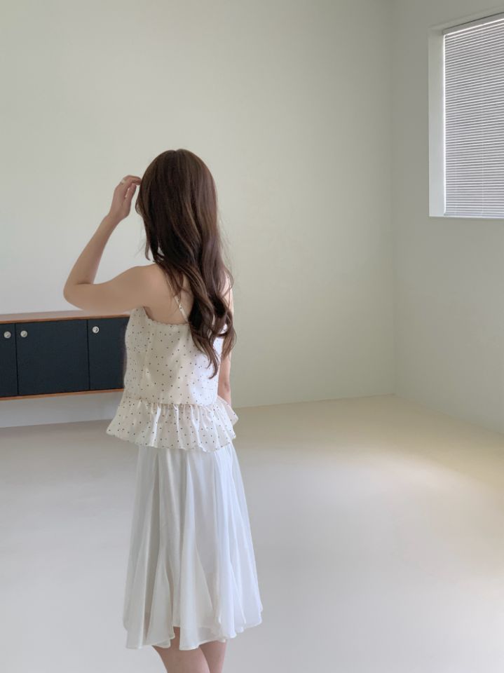 CRONG韓國代購女士新品26春夏人氣推薦休閑熱賣職業吊帶背心CRONG吊帶/背心