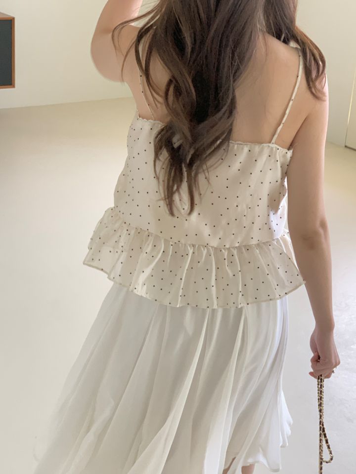 CRONG韓國代購女士新品26春夏人氣推薦休閑熱賣職業吊帶背心CRONG吊帶/背心