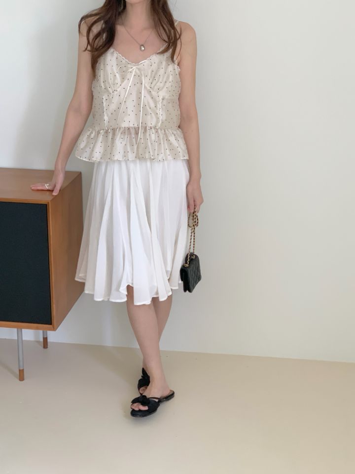 CRONG韓國代購女士新品26春夏人氣推薦休閑熱賣職業吊帶背心CRONG吊帶/背心