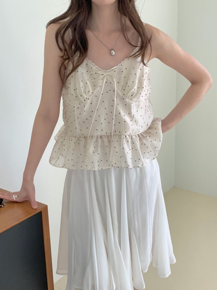 CRONG韓國代購女士新品26春夏人氣推薦休閑熱賣職業吊帶背心CRONG吊帶/背心