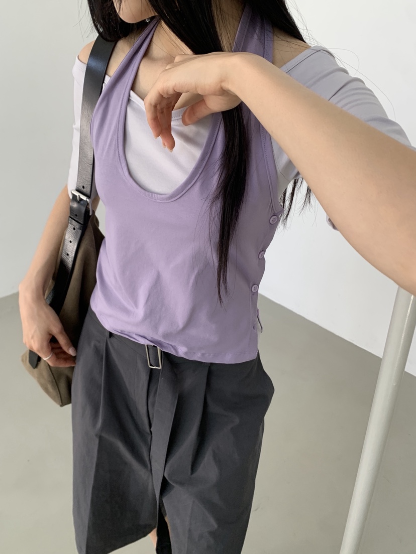 MURMUR韓國直郵實拍女裝新品職業休閑26夏季時尚人氣26春夏T恤MURMURT恤