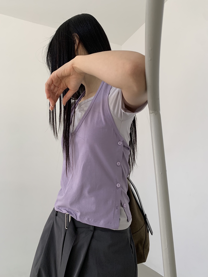 MURMUR韓國直郵實拍女裝新品職業休閑26夏季時尚人氣26春夏T恤MURMURT恤