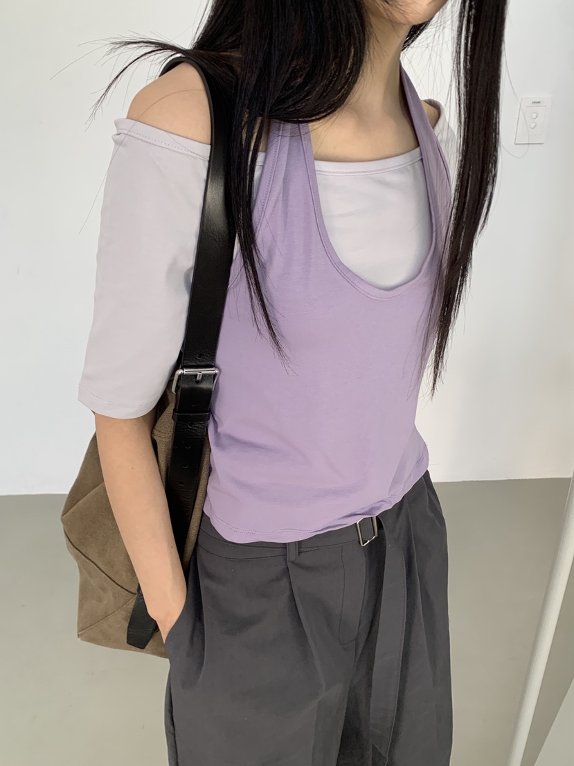 MURMUR韓國直郵實拍女裝新品職業休閑26夏季時尚人氣26春夏T恤MURMURT恤