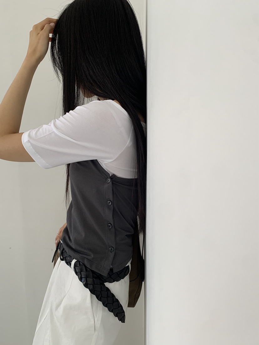 MURMUR韓國直郵實拍女裝新品職業休閑26夏季時尚人氣26春夏T恤MURMURT恤