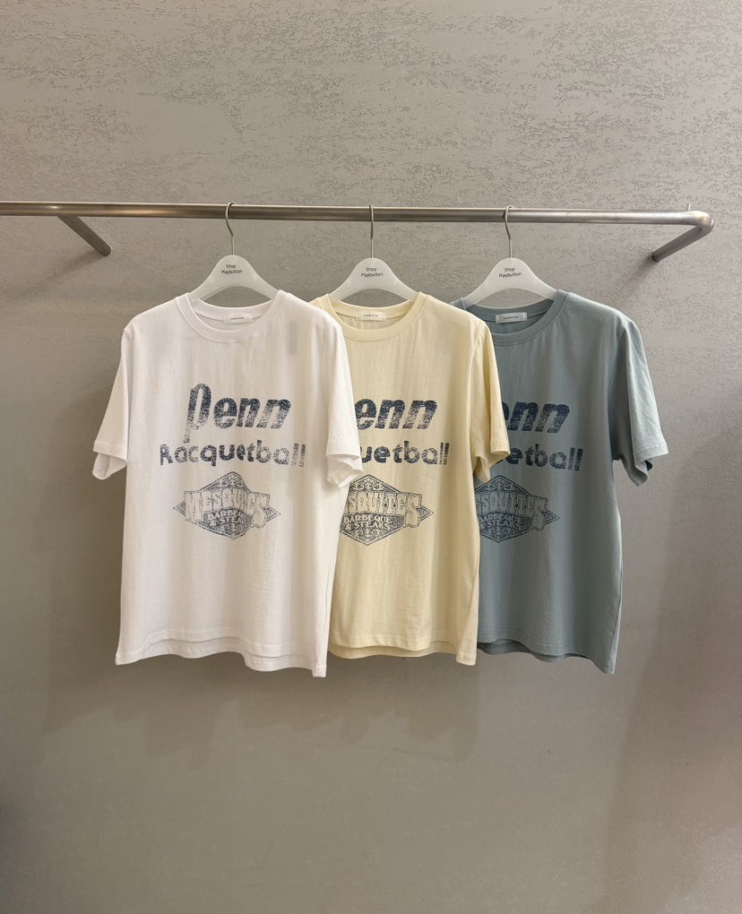 PLAYBUTTON-P韓國直郵女裝新品時尚26夏季26春夏休閑T恤PLAYBUTTONT恤