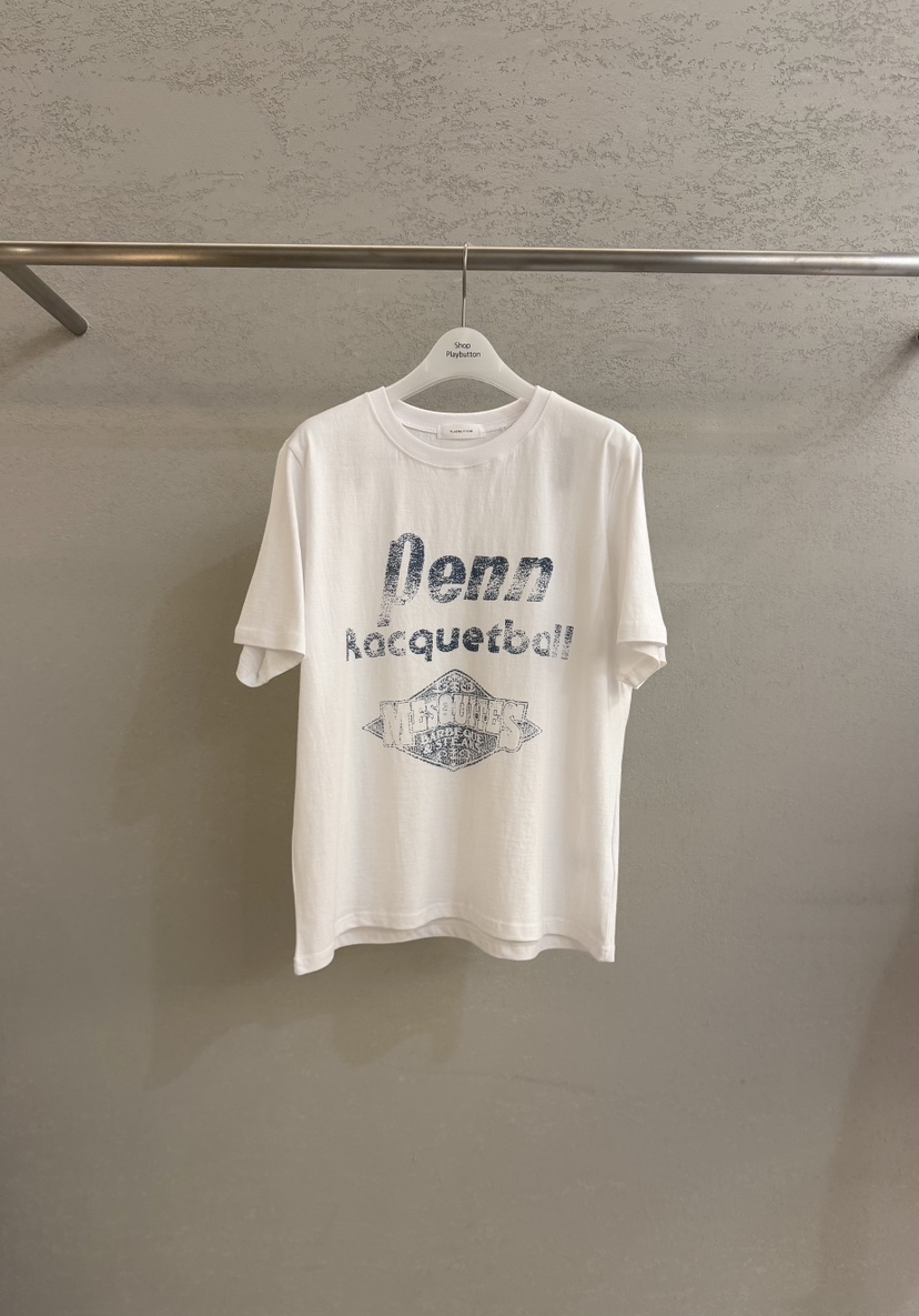 PLAYBUTTON-P韓國直郵女裝新品時尚26夏季26春夏休閑T恤PLAYBUTTONT恤圖色1