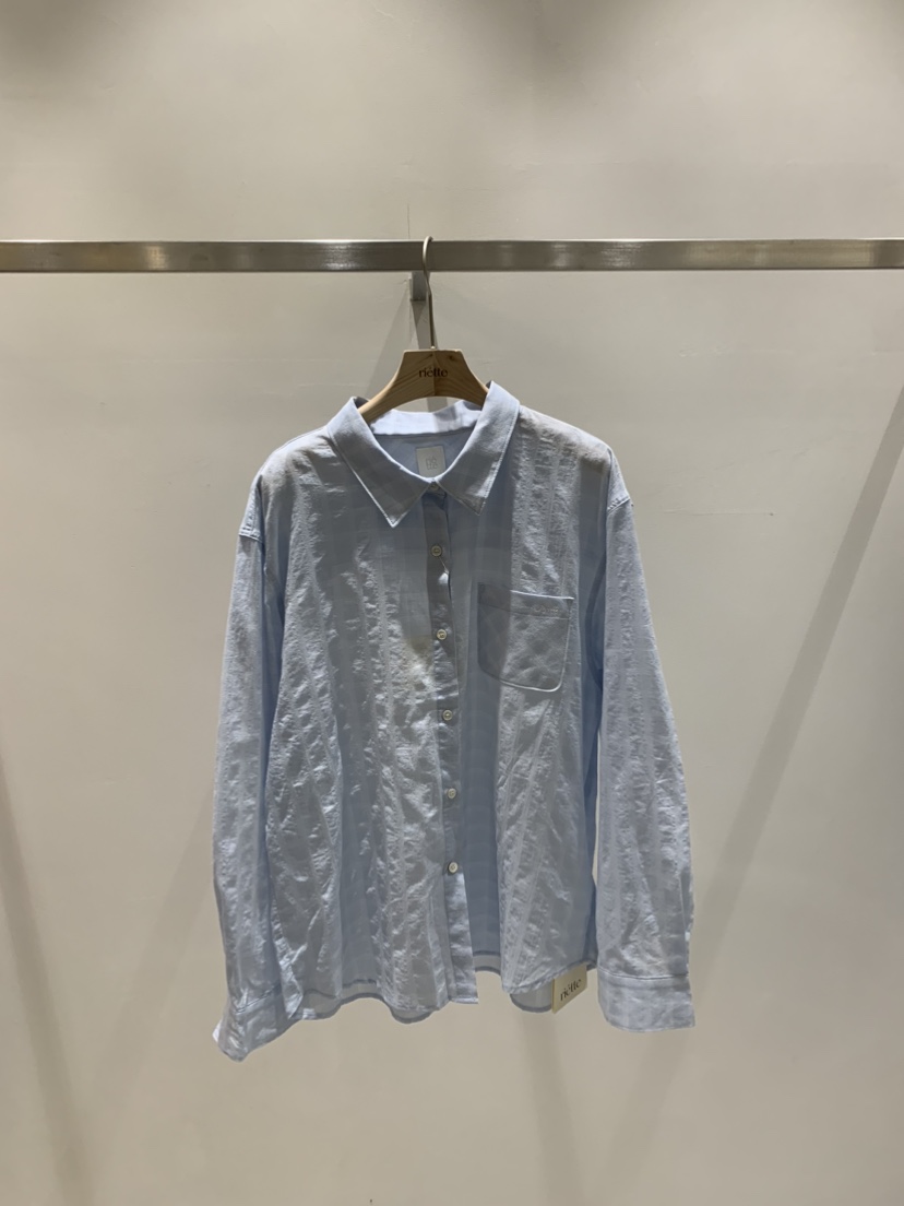 RIETTE韓國東大門代購女裝新款休閑26春夏人氣襯衫蕾絲衫RIETTE襯衫/蕾絲衫圖色2