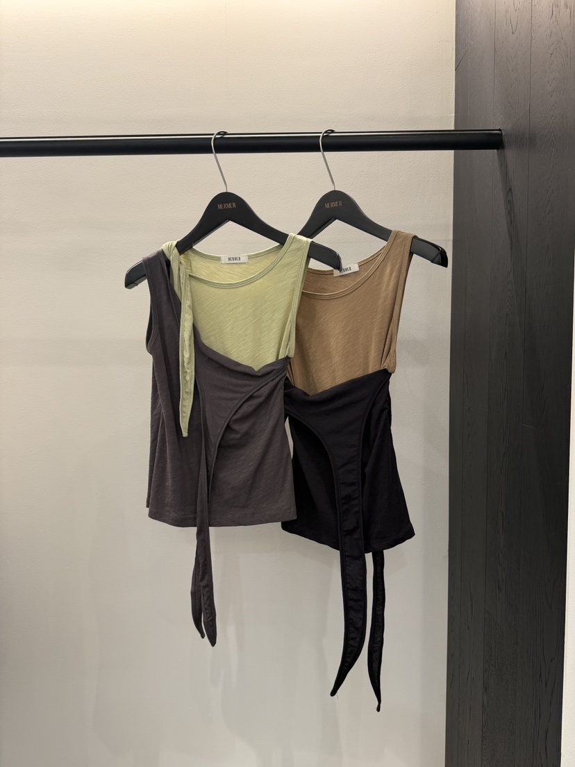 MURMUR東大門實拍韓國女裝新品26春夏推薦職業時尚吊帶背心MURMUR吊帶/背心