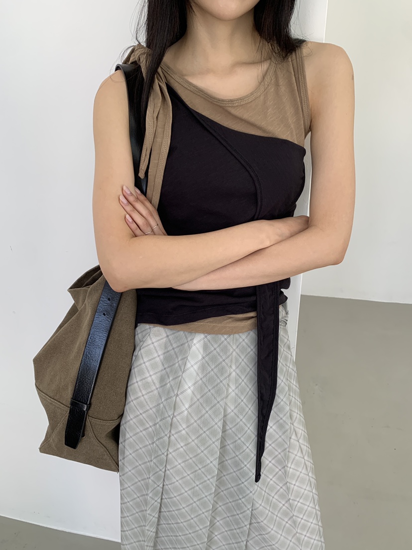 MURMUR東大門實拍韓國女裝新品26春夏推薦職業時尚吊帶背心MURMUR吊帶/背心