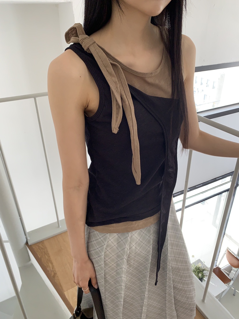 MURMUR東大門實拍韓國女裝新品26春夏推薦職業時尚吊帶背心MURMUR吊帶/背心