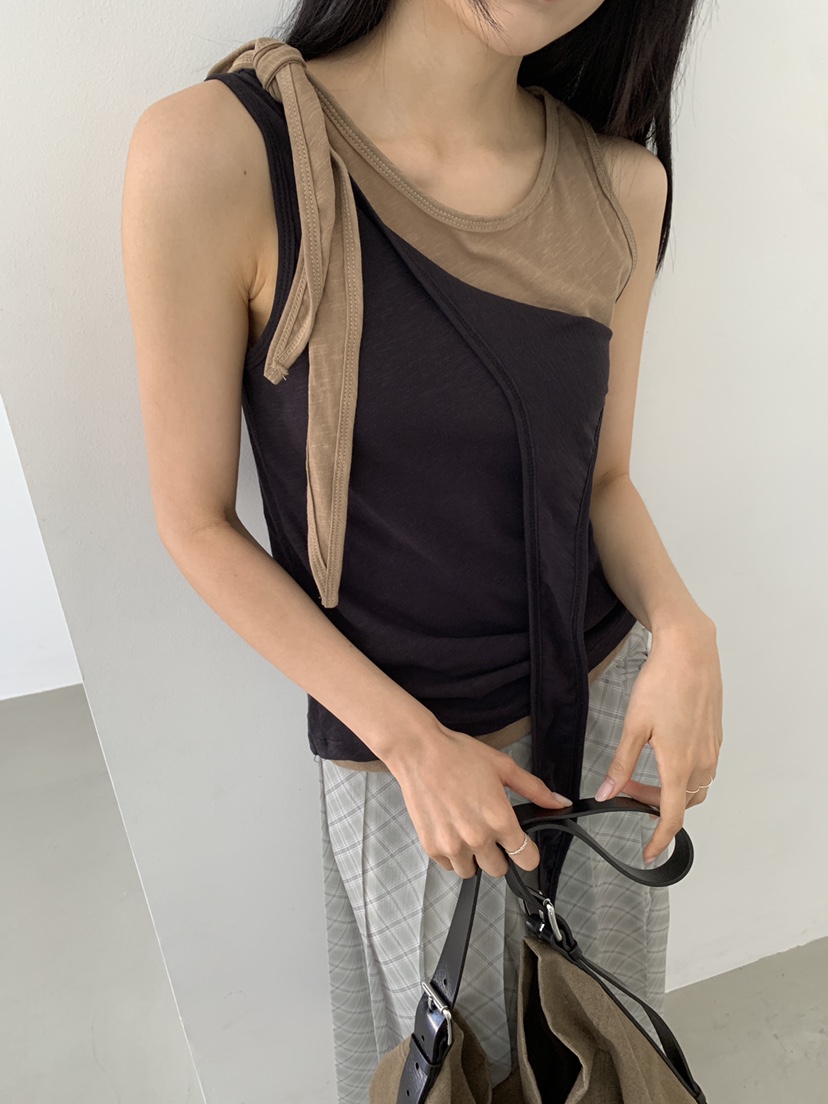 MURMUR東大門實拍韓國女裝新品26春夏推薦職業時尚吊帶背心MURMUR吊帶/背心