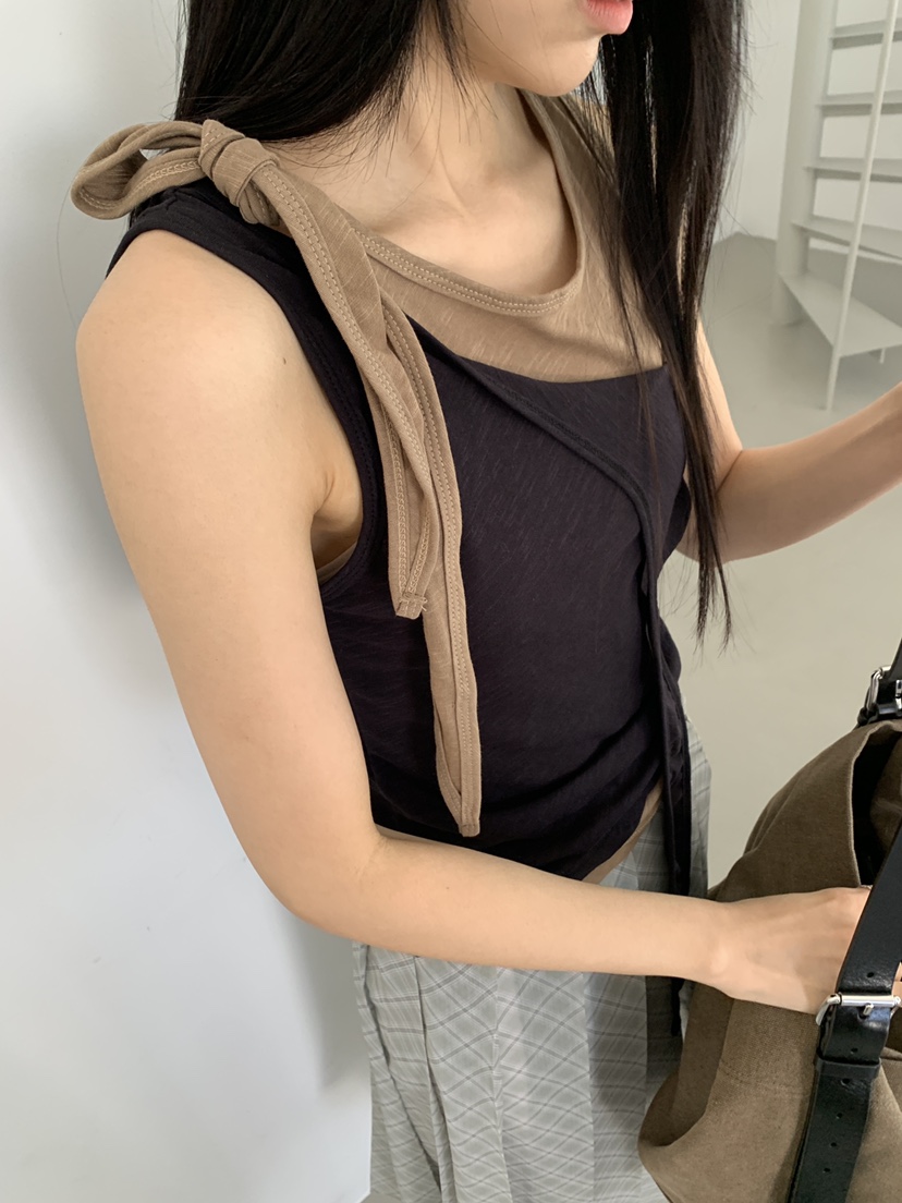 MURMUR東大門實拍韓國女裝新品26春夏推薦職業時尚吊帶背心MURMUR吊帶/背心