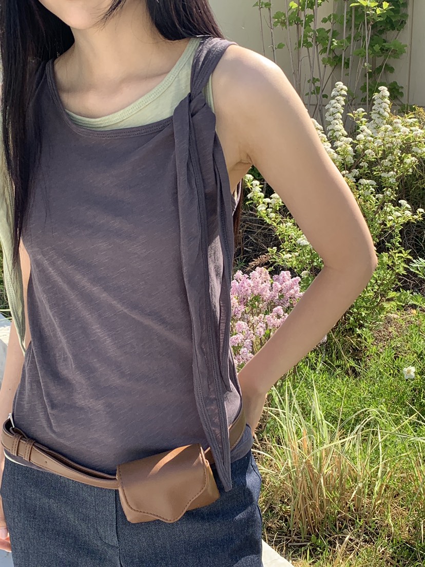 MURMUR東大門實拍韓國女裝新品26春夏推薦職業時尚吊帶背心MURMUR吊帶/背心