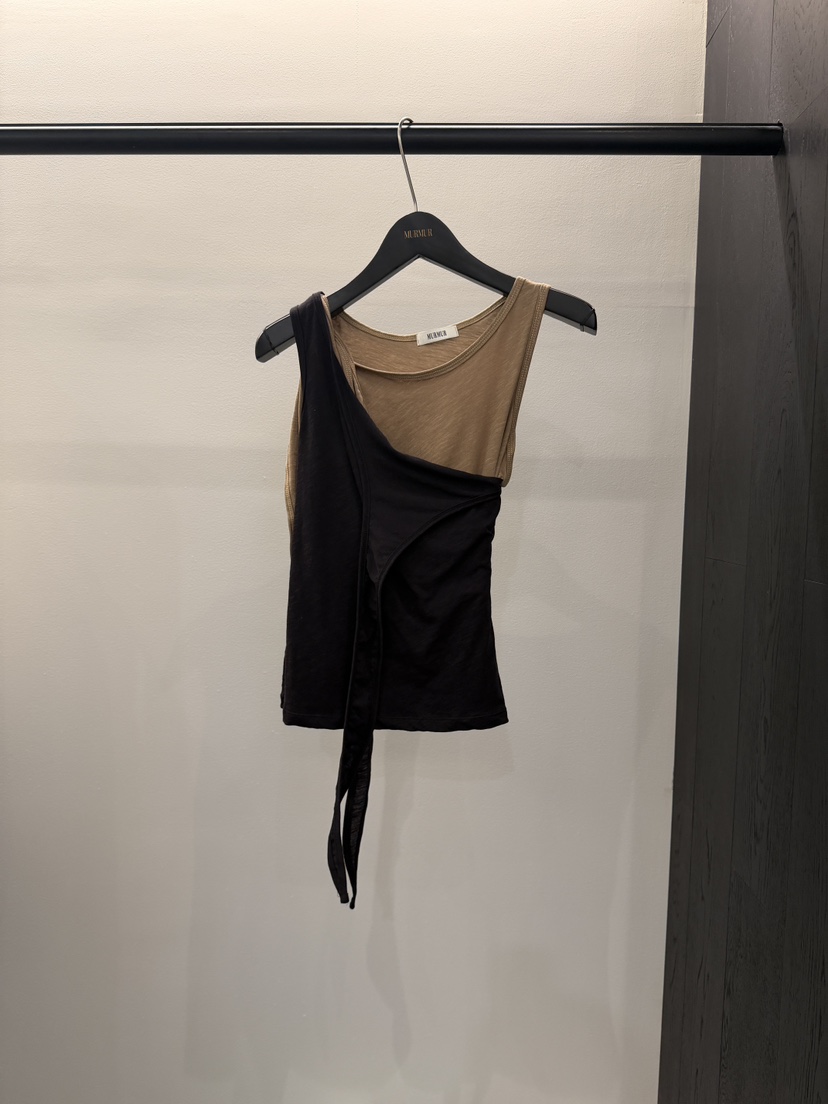 MURMUR東大門實拍韓國女裝新品26春夏推薦職業時尚吊帶背心MURMUR吊帶/背心圖色2