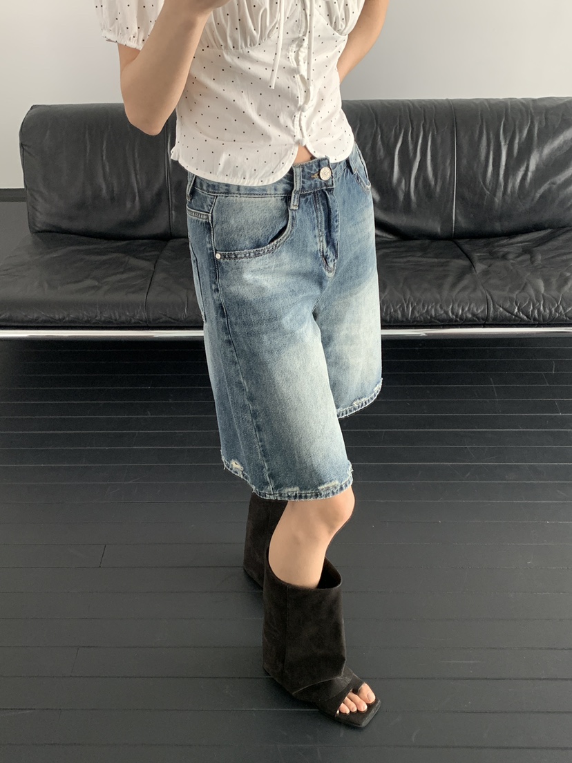 MUSE-P韓國直郵女裝新品人氣休閑時尚熱賣職業26夏季短褲MUSE-P短褲