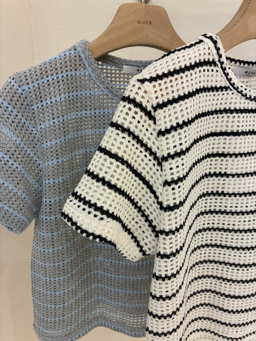 MUSE-P韓國東大門代購女士新款26夏季休閑推薦時尚針織衫MUSE-P針織衫