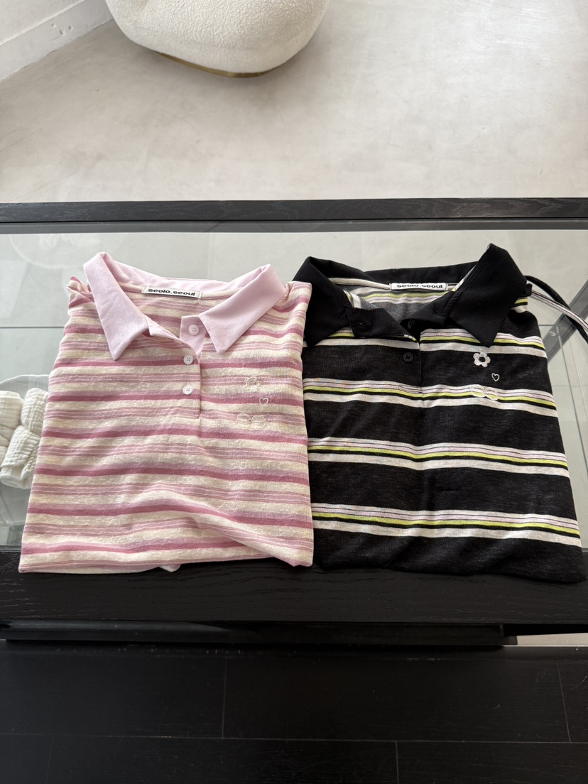 SEOLO東大門實拍韓國女士新品熱賣26春夏推薦職業26夏季T恤Seolo seoulT恤