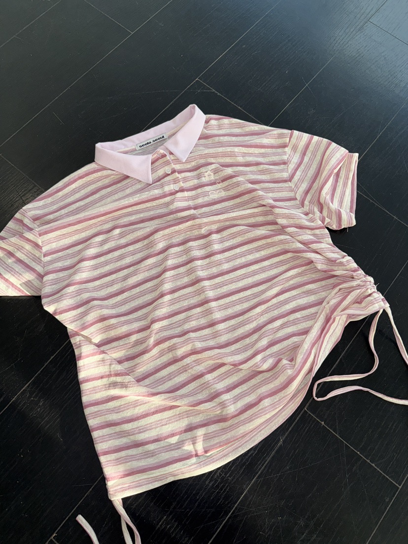 SEOLO東大門實拍韓國女士新品熱賣26春夏推薦職業26夏季T恤Seolo seoulT恤