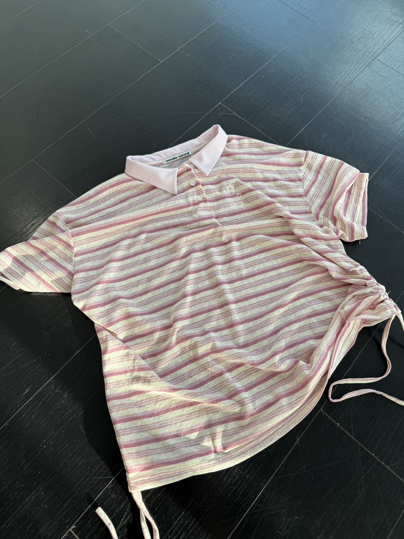 SEOLO東大門實拍韓國女士新品熱賣26春夏推薦職業26夏季T恤Seolo seoulT恤