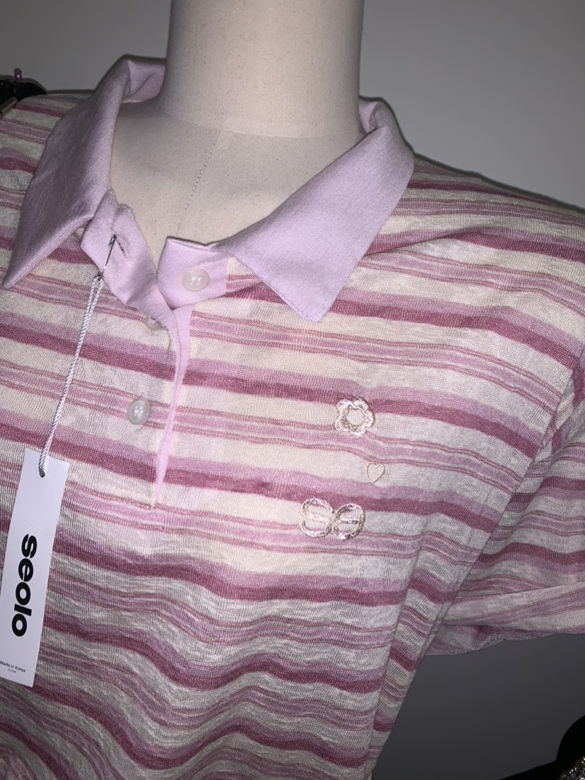 SEOLO東大門實拍韓國女士新品熱賣26春夏推薦職業26夏季T恤Seolo seoulT恤