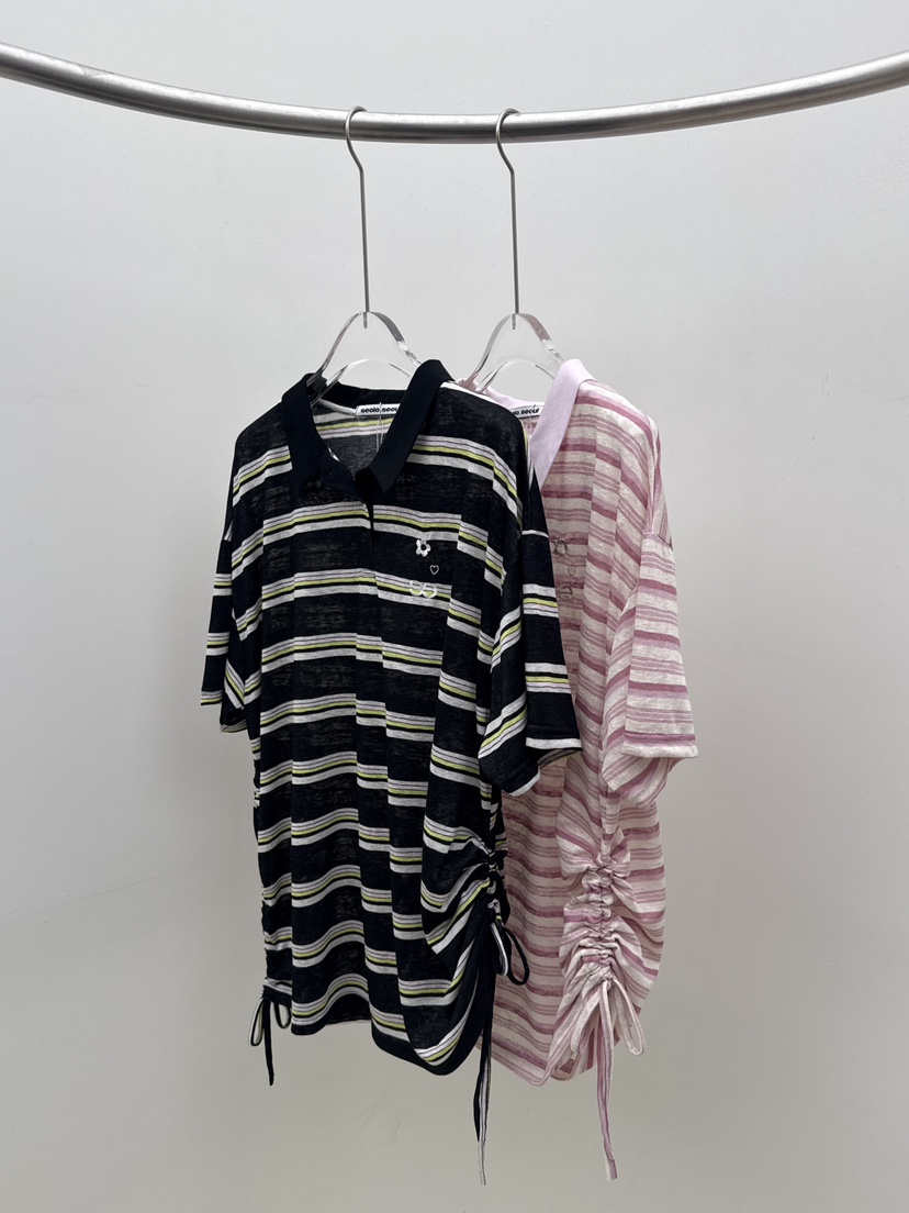 SEOLO東大門實拍韓國女士新品熱賣26春夏推薦職業26夏季T恤Seolo seoulT恤