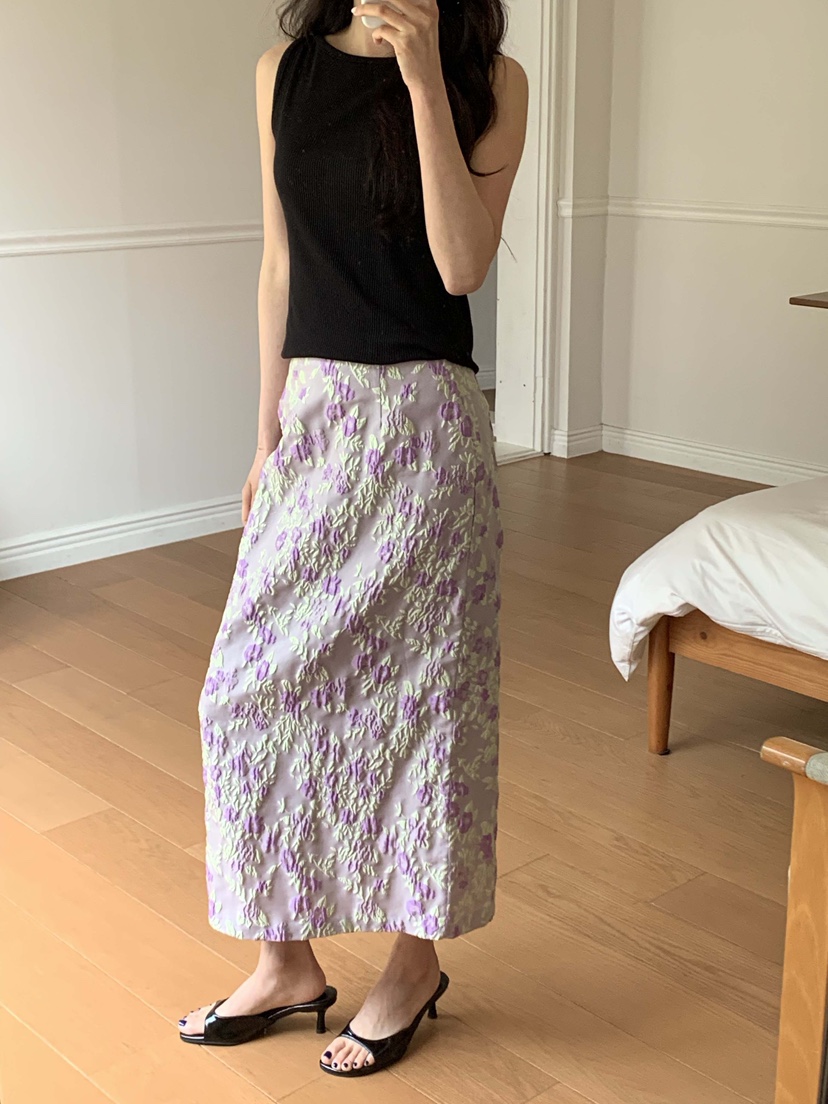 MOSMOS韓國東大門代購女士新款26夏季時尚職業休閑推薦長裙MOSMOS長裙