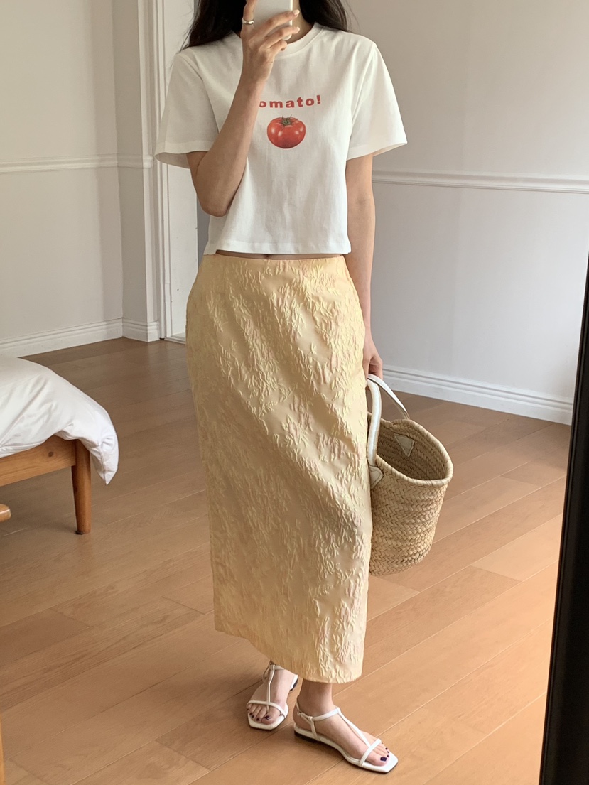 MOSMOS韓國東大門代購女士新款26夏季時尚職業休閑推薦長裙MOSMOS長裙