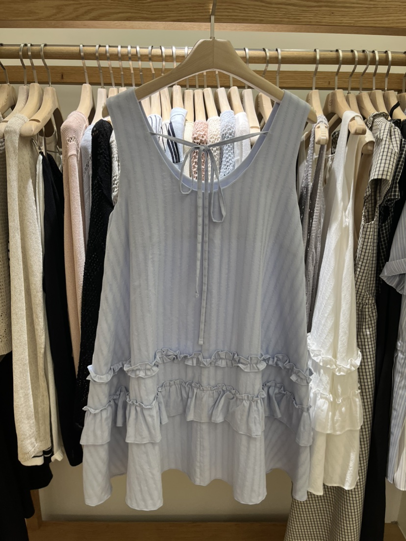 TIZZI韓國直郵實拍女士新品26夏季人氣休閑職業推薦連衣裙TIZZI連衣裙