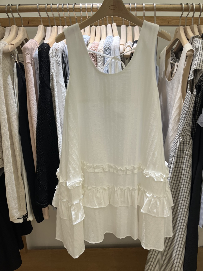 TIZZI韓國直郵實拍女士新品26夏季人氣休閑職業推薦連衣裙TIZZI連衣裙圖色2