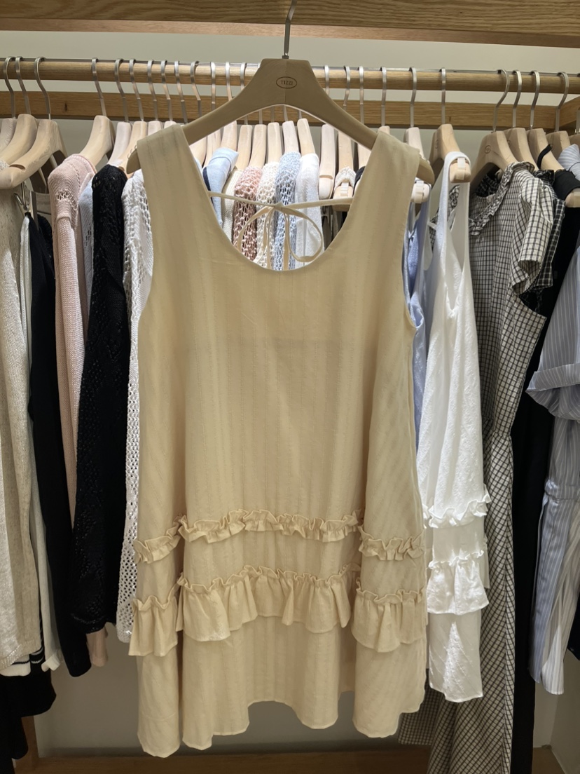 TIZZI韓國直郵實拍女士新品26夏季人氣休閑職業推薦連衣裙TIZZI連衣裙圖色3