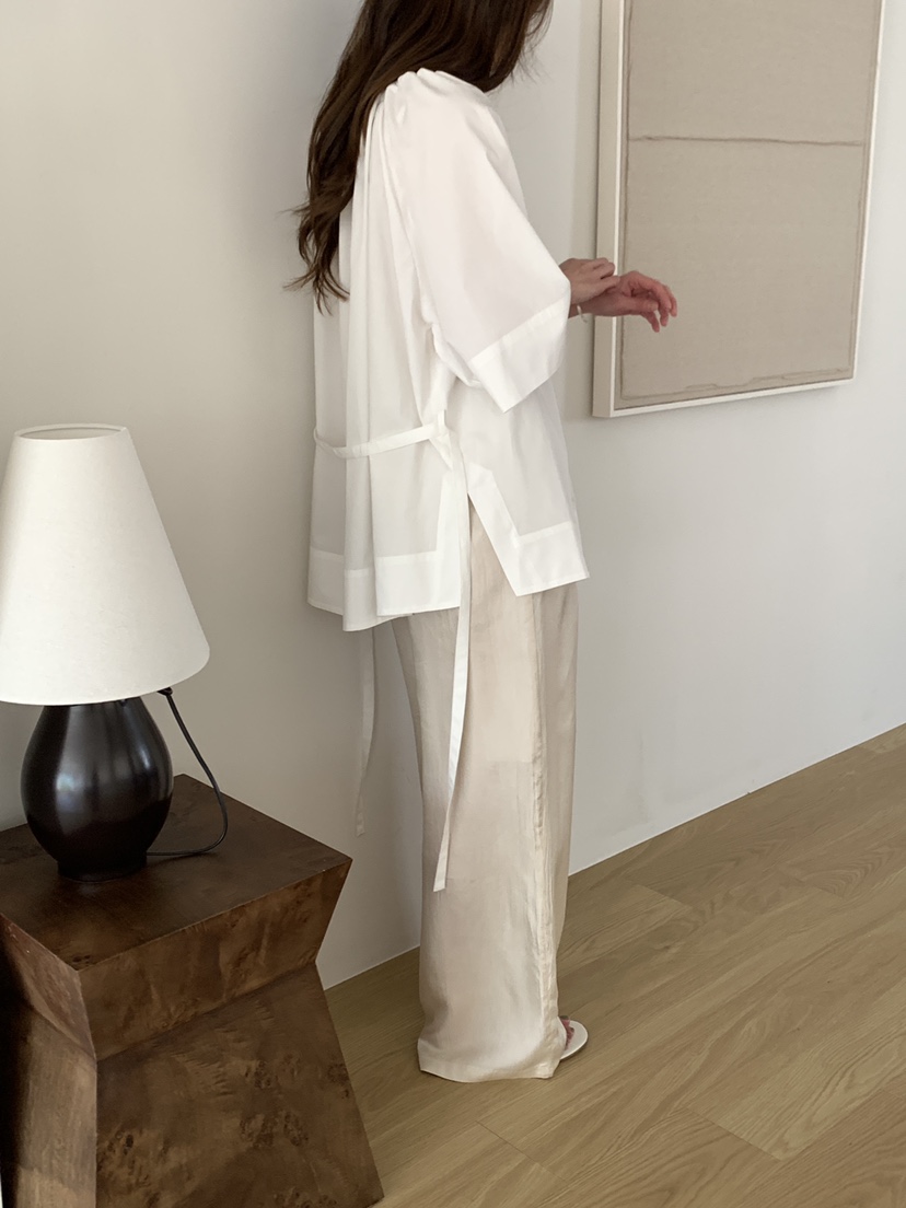 ATHEA韓國東大門直郵女士新款推薦職業熱賣26夏季休閑褲緞ATHEA休閑褲