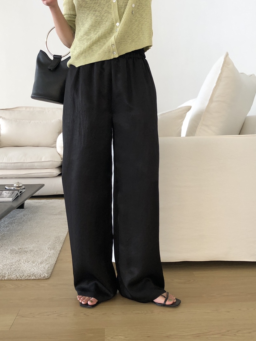 ATHEA韓國東大門直郵女士新款推薦職業熱賣26夏季休閑褲緞ATHEA休閑褲