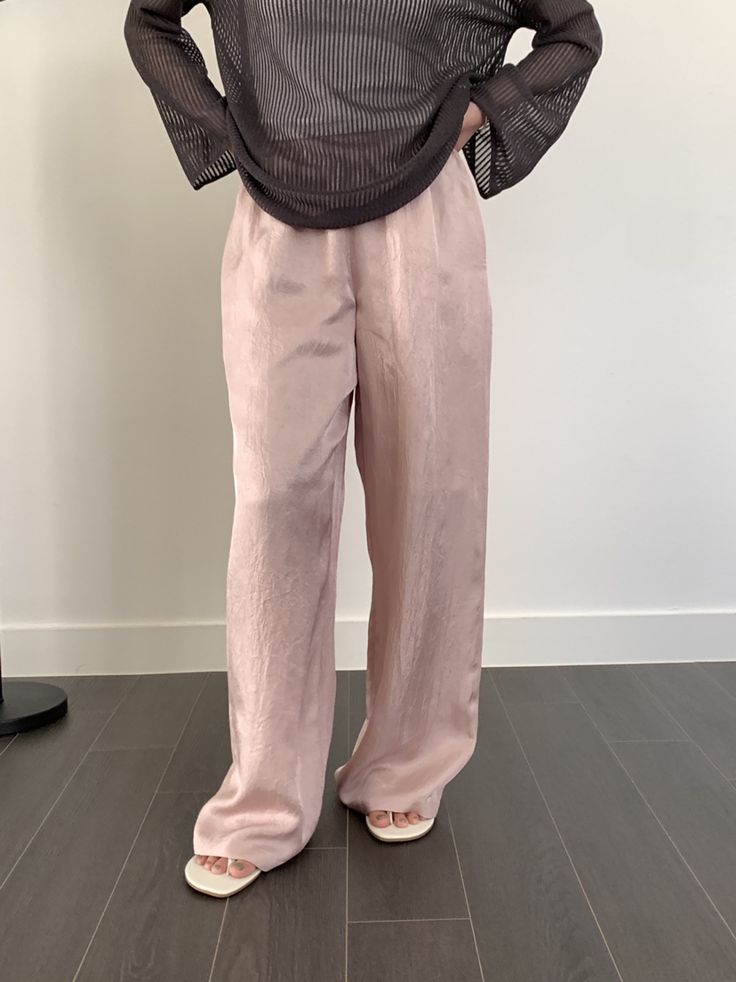 ATHEA韓國東大門直郵女士新款推薦職業熱賣26夏季休閑褲緞ATHEA休閑褲圖色2