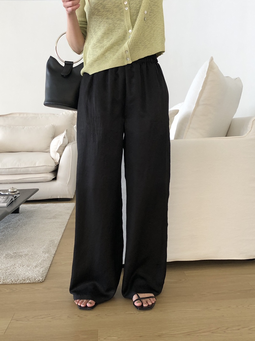 ATHEA韓國東大門直郵女士新款推薦職業熱賣26夏季休閑褲緞ATHEA休閑褲圖色3