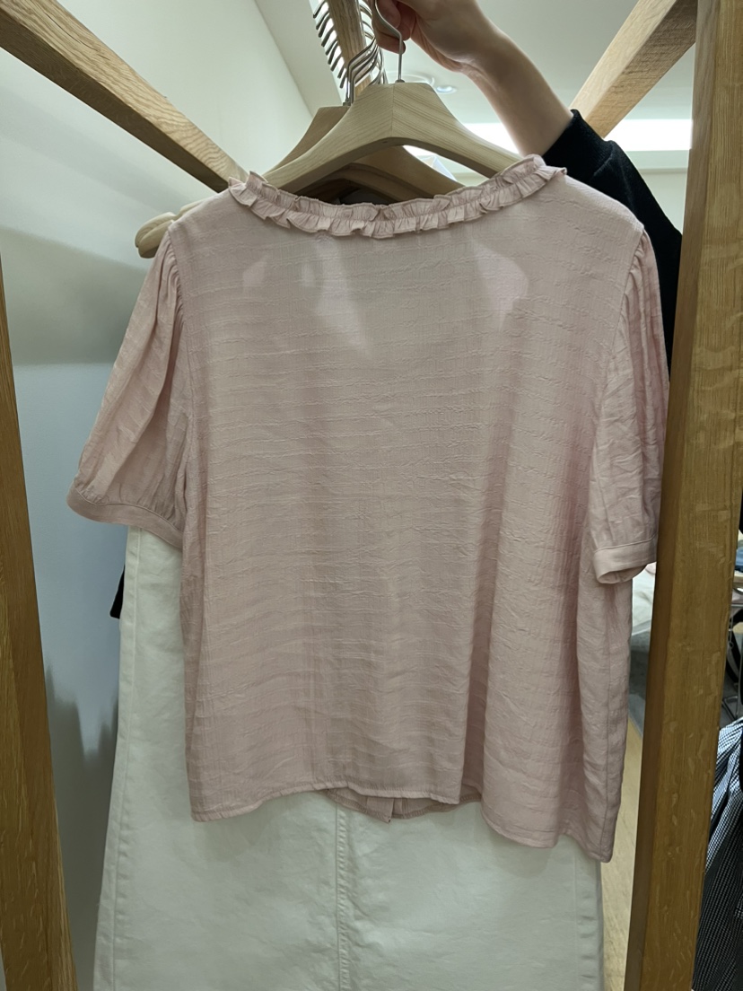 TIZZI東大門實拍韓國女裝新品休閑26夏季熱賣26春夏襯衫蕾絲衫TIZZI襯衫/蕾絲衫