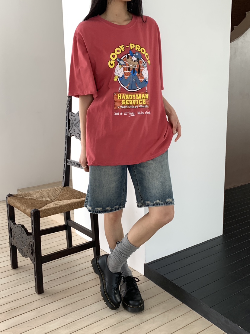 MUSE-P韓國直郵實拍女裝新款時尚26夏季26春夏推薦熱賣T恤MUSE-PT恤