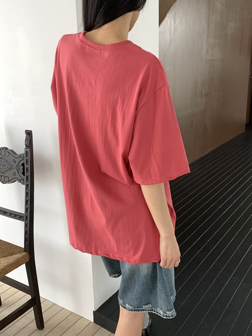 MUSE-P韓國直郵實拍女裝新款時尚26夏季26春夏推薦熱賣T恤MUSE-PT恤