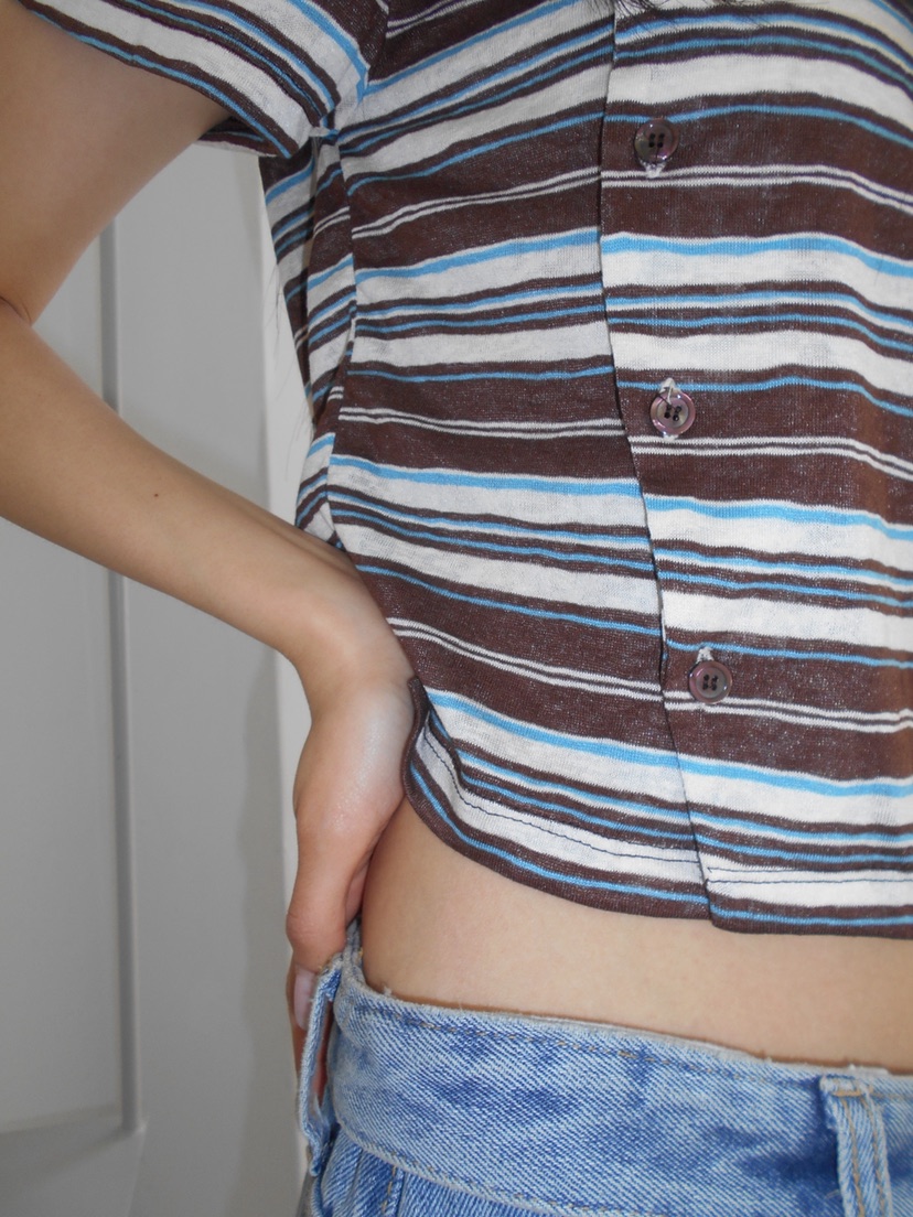 MURMUR韓國直郵女裝新款職業人氣26夏季熱賣26春夏T恤不對稱MURMURT恤