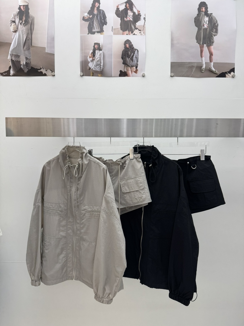 AMOOD韓國東大門直郵女裝新品26夏季推薦時尚熱賣夾克防風衣AMOOD夾克