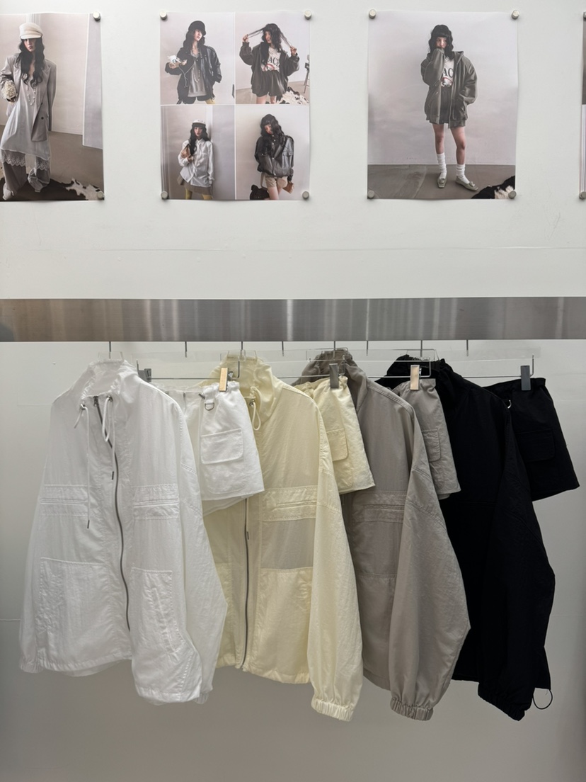 AMOOD韓國東大門直郵女裝新品26夏季推薦時尚熱賣夾克防風衣AMOOD夾克