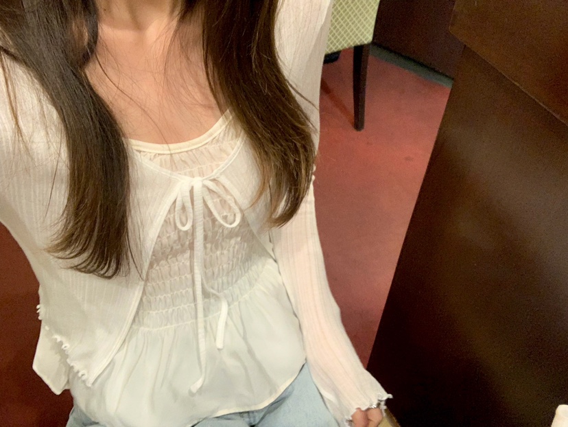 RIETTE韓國代購女裝新款熱賣時尚26春夏休閑26夏季長袖T恤RIETTE長袖T恤