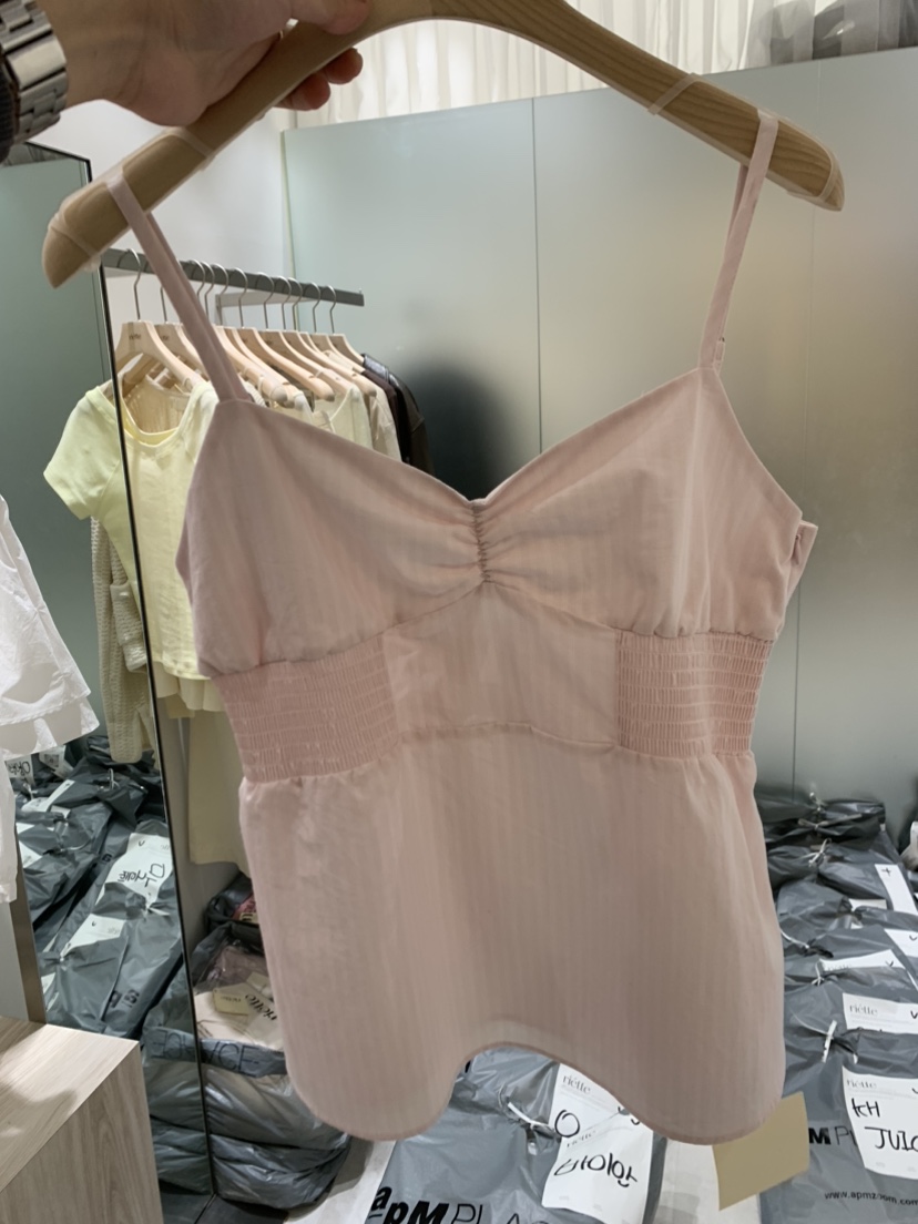 RIETTE韓國直郵實拍女裝新款人氣休閑26春夏熱賣吊帶背心RIETTE吊帶/背心圖色2